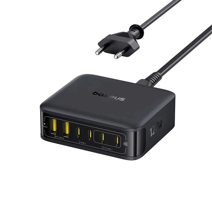 Stolní nabíječka Baseus EnerFill FH21, 120W Cosmic, černá