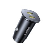 Nabíječka do auta Baseus GoTrip 2x USB-C 30W Cosmic, černá