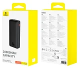 Powerbanka 20000mAh Baseus Airpow 20W Fast Charge, černá