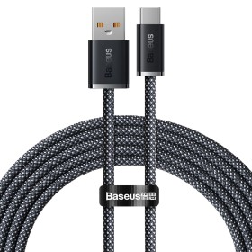 Datový kabel Baseus Dynamic Series Fast Charging USB-A - USB-C 100W 2m, slate gray