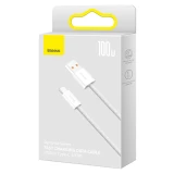 Datový kabel Baseus Dynamic Series Fast Charging USB-A - USB-C 100W 2m, bílá