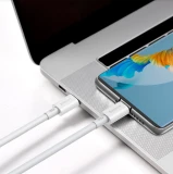 Datový kabel Baseus CATYS-C02 Superior Fast Charging USB-C - USB-C 100W 2m, bílá