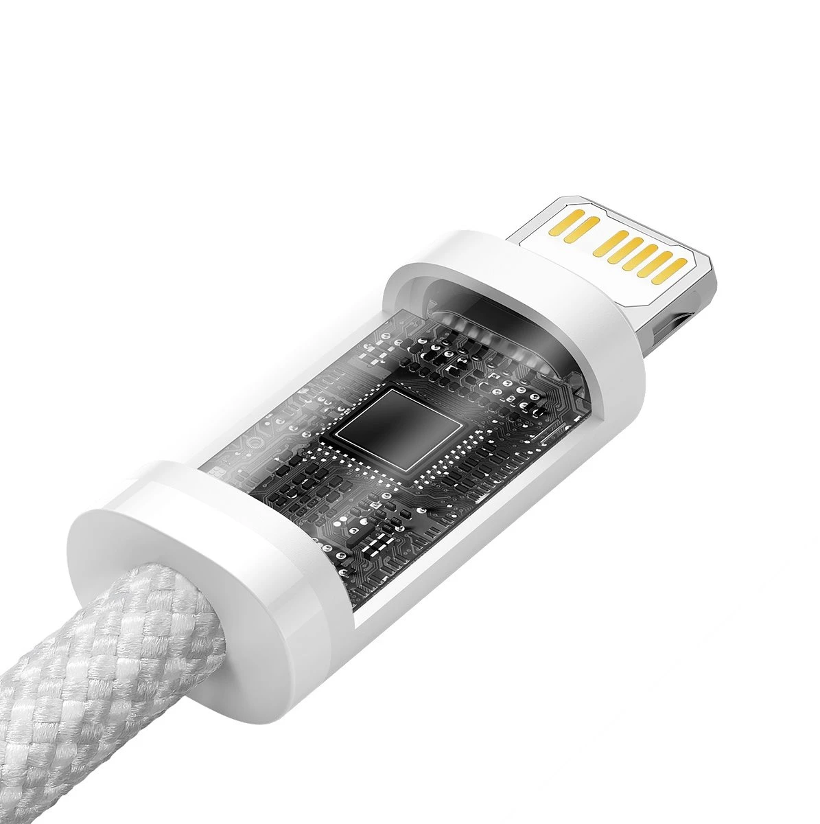 Kabel Baseus CALD000102 Dynamic Series USB-C to Lightning 20W 2m, bílá