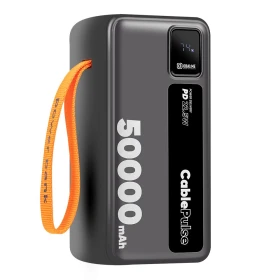 Powerbanka OBAL:ME CablePulse 50000mAh 22,5W, černá
