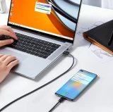 Datový kabel Baseus CALD000616 Dynamic Series Fast Charging USB - USB-C 100W 1m, šedá