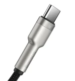 Datový kabel Baseus CAKF000001 Cafule USB-USB-C 66W 0,25m, černá
