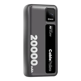 Powerbanka OBAL:ME CablePulse 20 000mAh 22,5W, černá