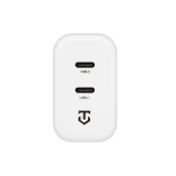 Nabíjecí adaptér Tactical Base Plug Dual 40W, bílá