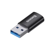 Adaptér Baseus Ingenuity Mini OTG z USB-C na USB-A, černá