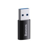 Adaptér Baseus Ingenuity Mini OTG z USB-C na USB-A, černá
