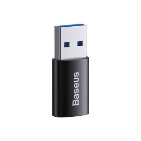 Adaptér Baseus Ingenuity Mini OTG z USB-C na USB-A, černá