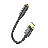 Kabelová redukce Baseus CATL54-01 z USB-C na 3,5mm Audio Jack L54 (female), černá