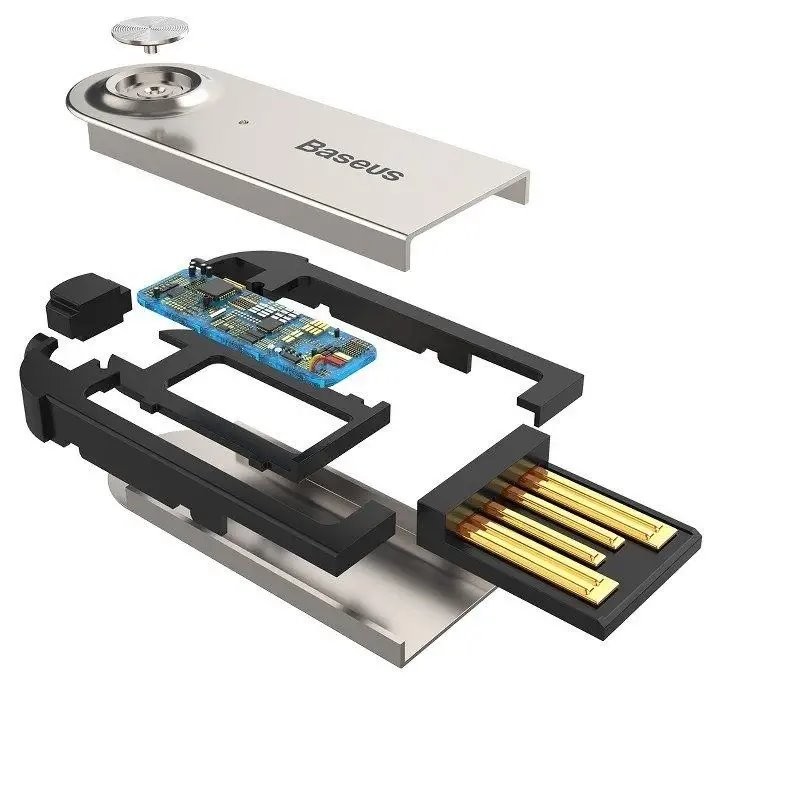 Bluetooth 5.0 Adaptér Baseus CABA01-01 do 3,5mm Jack, černá