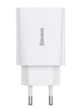 Mini nabíječka Baseus CCFS-SN02 Speed USB-C 20W, bílá