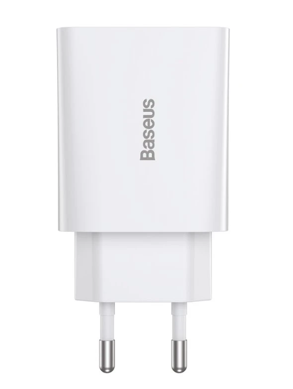 Mini nabíječka Baseus CCFS-SN02 Speed USB-C 20W, bílá