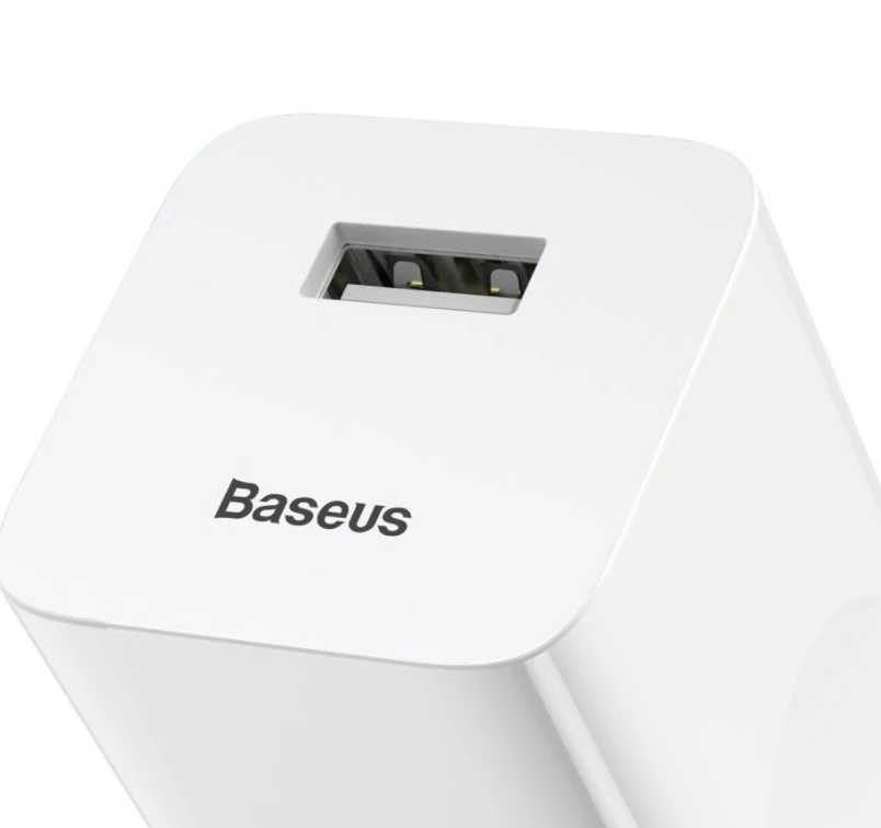 Nabíječka Baseus CCALL-BX02 Quick Charger 24W, bílá