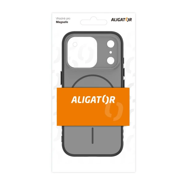 Pouzdro ALIGATOR MagFit iPhone 17 Pro, black