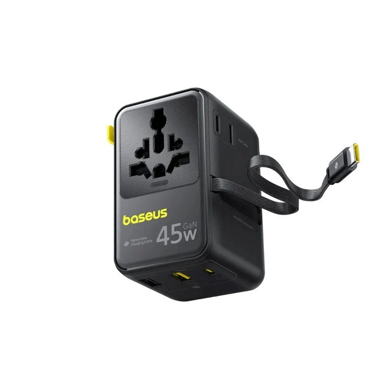 Cestovní nabíječka Baseus PicoGo AG11 Fast Universal 45W Cosmic, černá