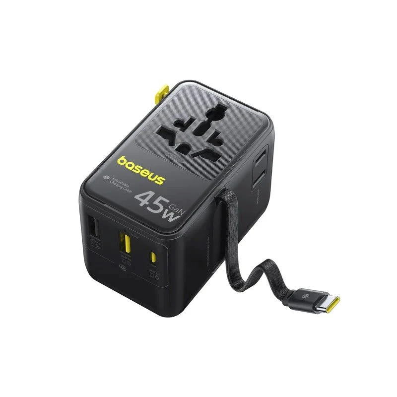 Cestovní nabíječka Baseus PicoGo AG11 Fast Universal 45W Cosmic, černá