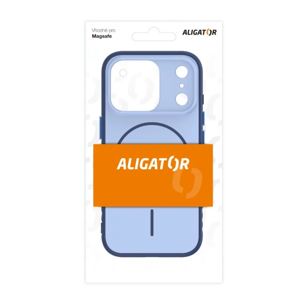 Pouzdro ALIGATOR MagFit iPhone 17 Pro, blue
