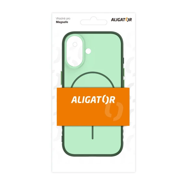 Pouzdro ALIGATOR MagFit iPhone 17, green