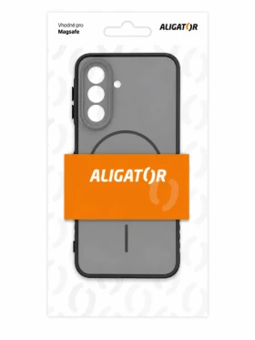 Pouzdro ALIGATOR MagFit pro Samsung Galaxy A37, černá