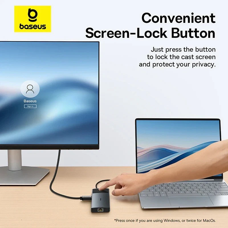 Dokovací stanice Baseus Metal Gleam II Series 10v1 USB-C HUB Cosmic, černá