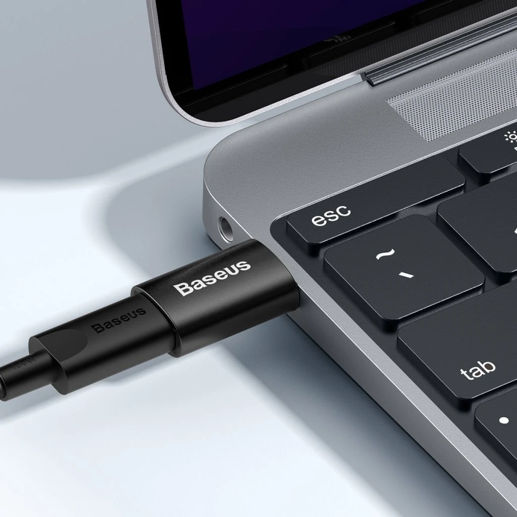 Mini OTG Adaptér Baseus ZJJQ000103 Ingenuity z USB-C na USB-A, modrá
