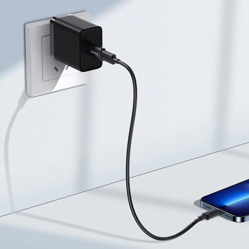 Mini OTG Adaptér Baseus ZJJQ000103 Ingenuity z USB-C na USB-A, modrá