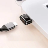 Baseus Adaptér z USB-C na USB-A, černá
