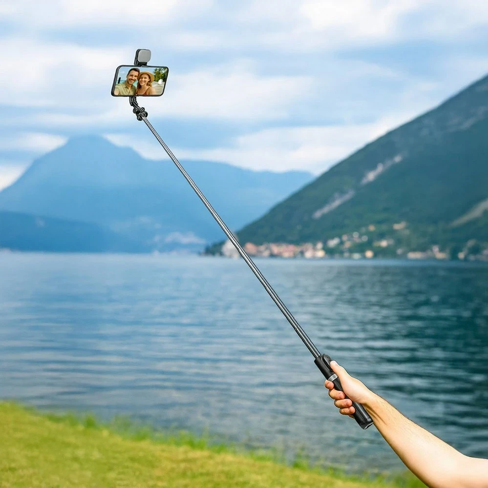 SelfiePod Glow OBAL:ME, černá