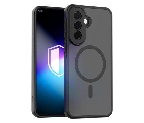 3mk ochranný kryt Misty MagCase pro Apple iPhone 16, černá