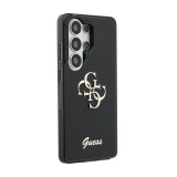 Guess IML 4G Script Metal Logo Zadní Kryt pro Samsung Galaxy 26 Ultra Black
