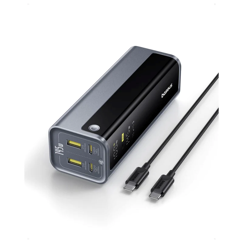 Powerbanka Baseus EnerGeek GP12 20800mAh, 145W, černá