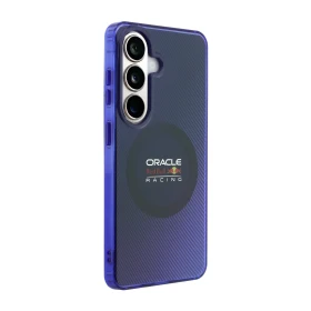 Zadní kryt Red Bull PC Double Layer Blended Lines Magnetic pro Samsung Galaxy S26, navy