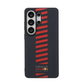 Zadní kryt Red Bull PU Leather Meshed Powerbar Magnetic pro Samsung Galaxy S26 Ultra, navy