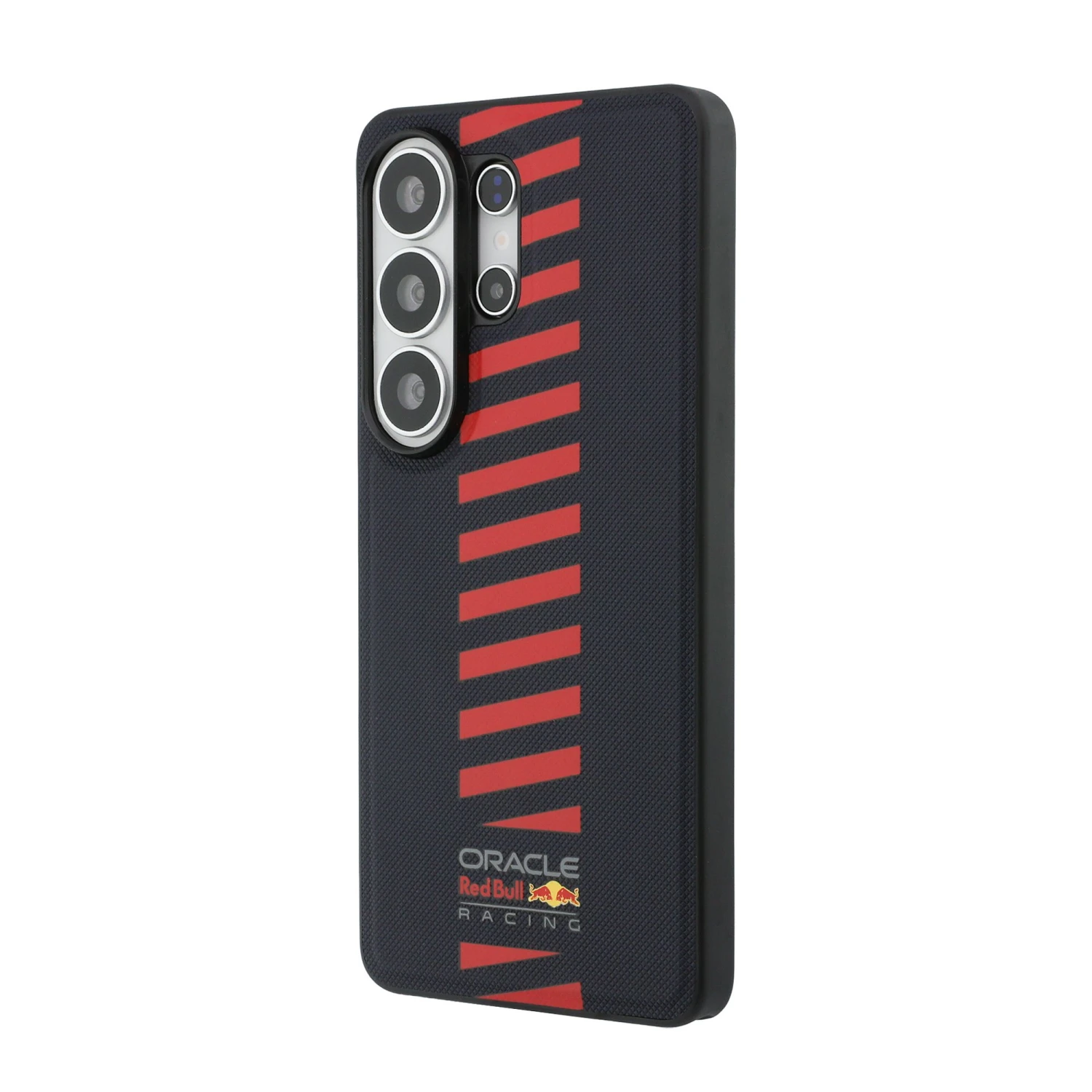 Red Bull PU Leather Meshed Powerbar Magnetic Zadní Kryt pro Samsung Galaxy S26 Ultra Navy