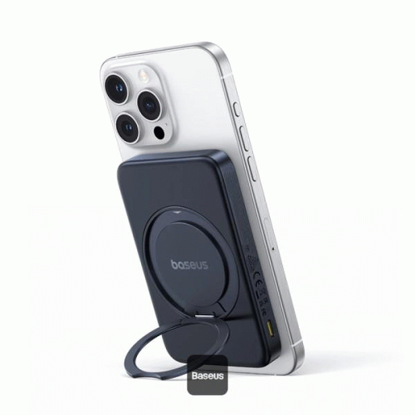 Bezdrátová powerbanka Baseus PicoGo Qi2 5000mAh, 20W, černá