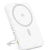 Bezdrátová powerbanka Baseus PicoGo Qi2 5000mAh, 20W, bílá