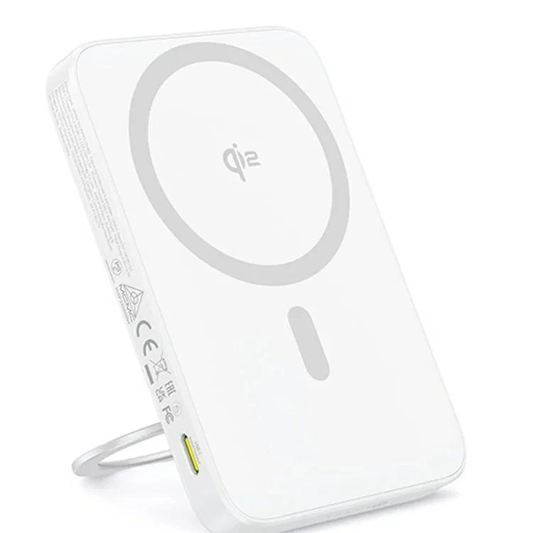 Bezdrátová powerbanka Baseus PicoGo Qi2 5000mAh, 20W, bílá