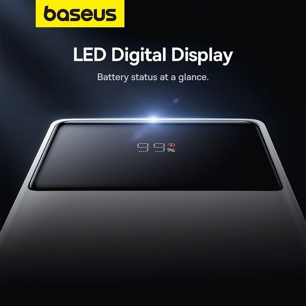 Powerbanka Baseus Star-Lord 20000mAh, 30W, bílá