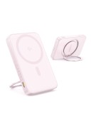 Bezdrátová powerbanka Baseus PicoGo Qi2 5000mAh, 20W, růžová