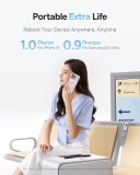Bezdrátová powerbanka Baseus PicoGo Qi2 5000mAh, 20W, růžová