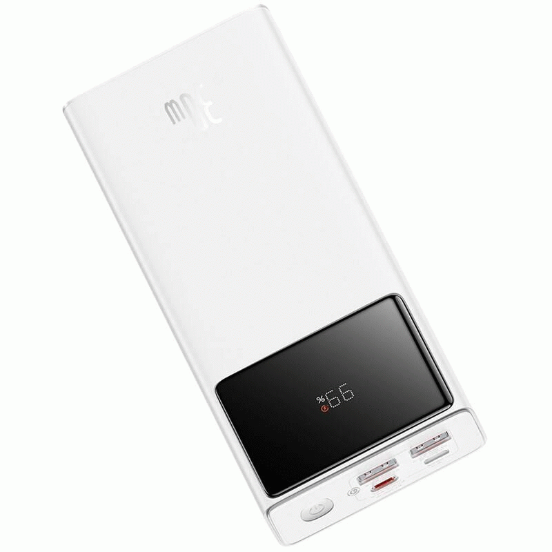 Powerbanka Baseus Star-Lord 30000mAh, 30W, bílá