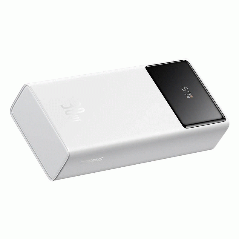 Powerbanka Baseus Star-Lord 30000mAh, 30W, bílá