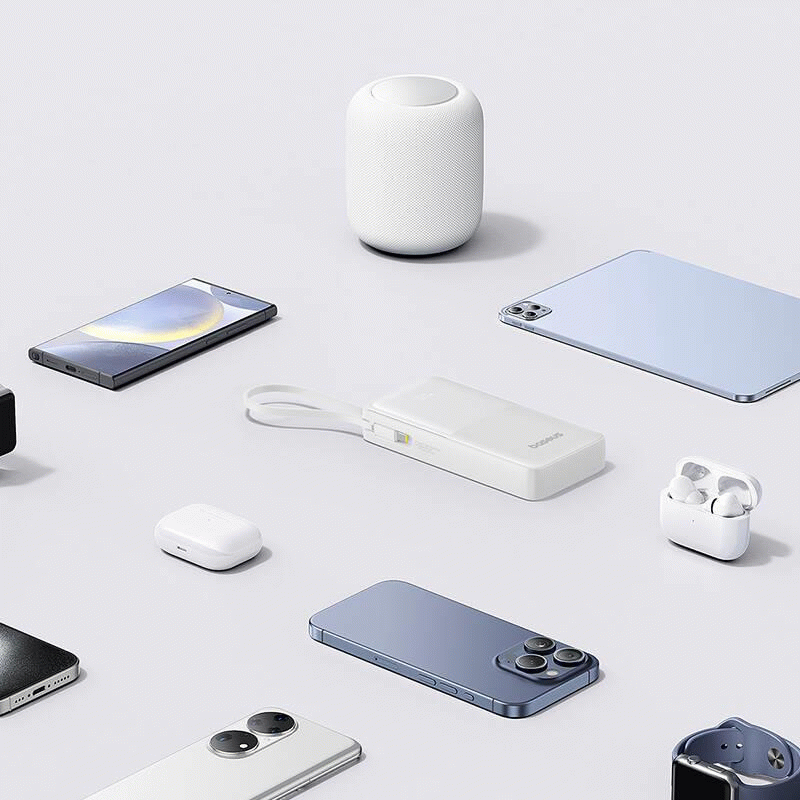 Powerbanka Baseus Bipow 2 20000mAh, 20W, bílá