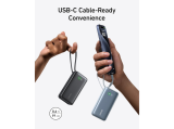 Powerbanka Anker 545 10000mAh, 30W s kabelem USB-C, zelená