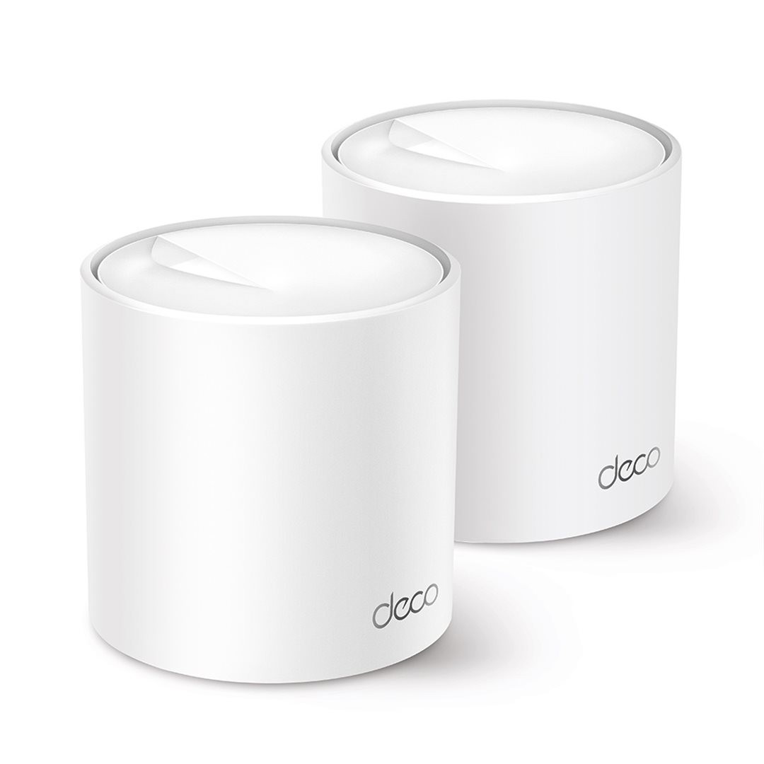 TP-Link Deco X60, Meshový Wi-Fi 6 systém pro chytré domácnosti, 2ks