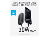 Powerbanka Anker 545 10000mAh, 30W s kabelem USB-C, černá