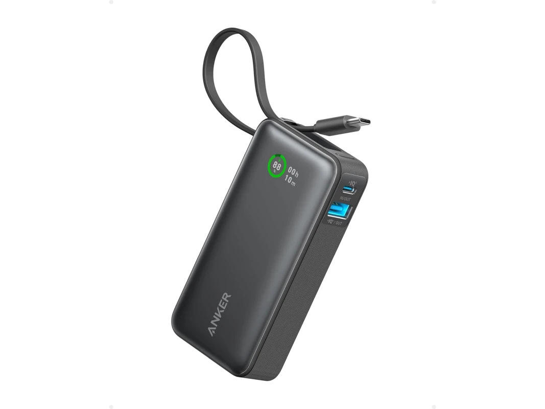 Powerbanka Anker 545 10000mAh, 30W s kabelem USB-C, černá